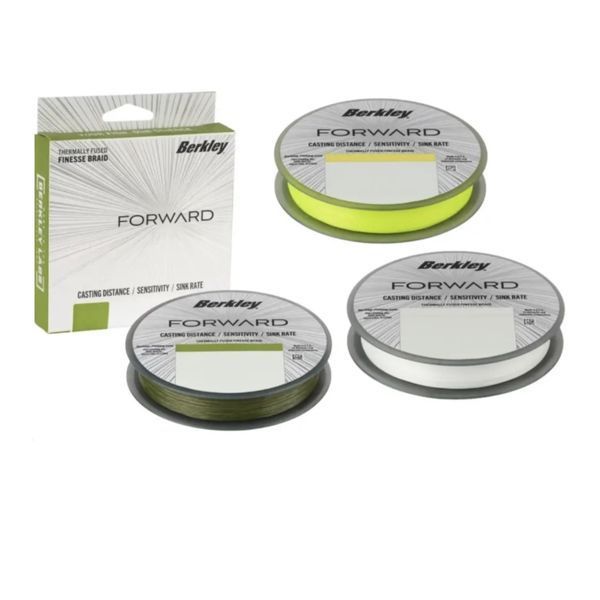 Шнур BERKLEY BRAID FORWARD FINESSE 1.7g, 300m, 0.20mm, 10.5kg /FLAME GREEN/ 1625187 фото