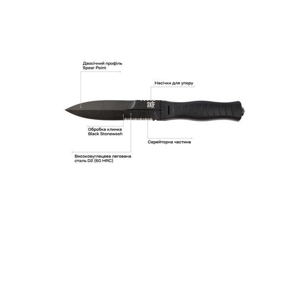 Нож Knives Neptune BSW Skif /Black/ 1765.03.64 фото