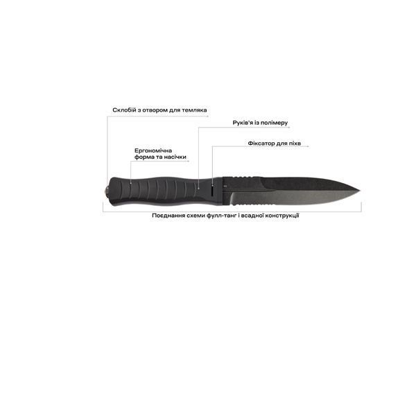 Нож Knives Neptune BSW Skif /Black/ 1765.03.64 фото