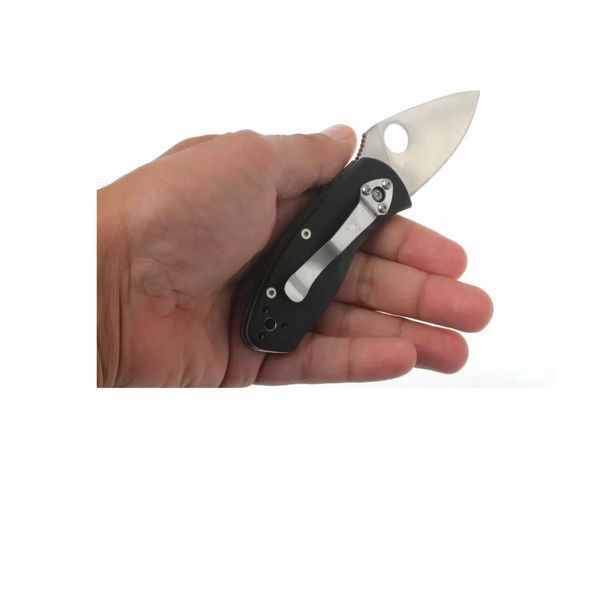 Нож Ambitious G-10 Spyderco /Black/ 87.01.28 фото