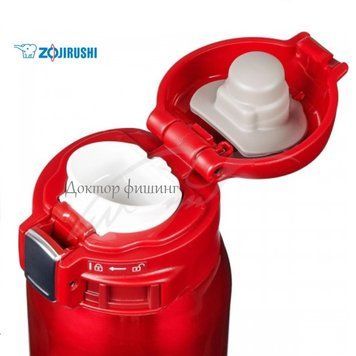 Элегантная/Красная~Термокружка ZOJIRUSHI SM-SD48RC 0.48 л для бизнес-дам 1678.04.48 фото
