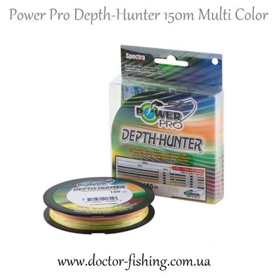 Шнур для спінінга Power Pro Depth-Hunter 150m Multi Color 0.10 11lb/5kg 2266.78.59 фото