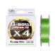 Шнур YGK G-Soul X8 Upgrade 200m #1.5/30lb ц:салатовый (Шнур) 5545.00.48 фото 1
