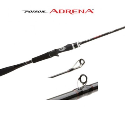 Спиннинг кастинговый Shimano Poison Adrena 18 163M 1.90m 7-21g класс Medium 2266.92.95 фото