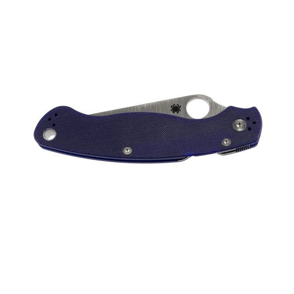 Нож Military 2 G-10 Spyderco CPM S110V /Dark Blue/ 87.16.41 фото