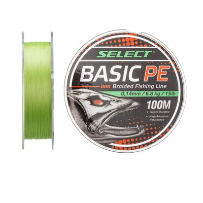 Шнур Select Basic PE 100m 0.08mm 8LB/4kg 1870.27.46 фото
