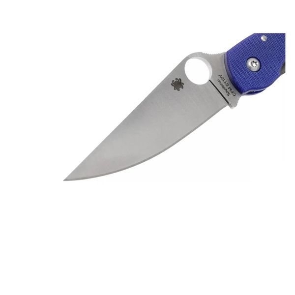 Нож Military S110V G-10 Spyderco CPM /Dark Blue/ 87.13.10 фото