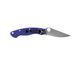 Нож Military S110V G-10 Spyderco CPM /Dark Blue/ 87.13.10 фото 2