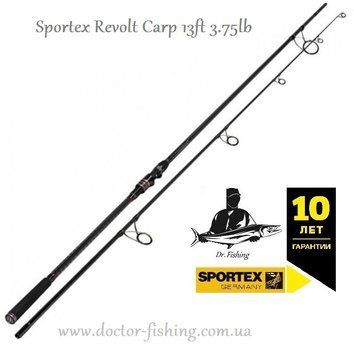 Карповая удочка Sportex Revolt Carp 13ft 3.75lb 153376 фото