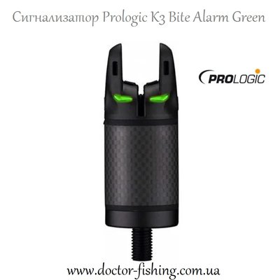 Сигналізатор на карпа Prologic K3 Bite Alarm Green 1846.13.78 фото