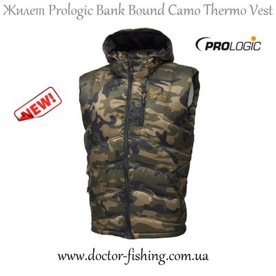 Жилет Prologic Bank Bound Camo Thermo Vest (L) 1846.14.88 фото