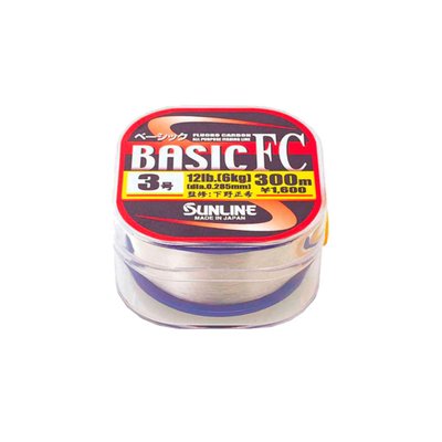 Флюорокарбон Sunline Basic FC 300м 0.205мм #1.5 6LB 1658.00.95 фото