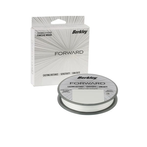 Шнур BERKLEY BRAID FORWARD FINESSE 3.0g, 150m, 0.26mm, 15,4kg /CRYSTAL/ 1625106 фото