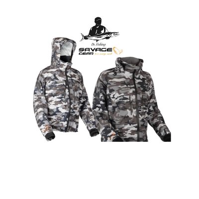 Savage Gear куртка Camo Jacket Демісезон (XL) 1854.09.64 фото