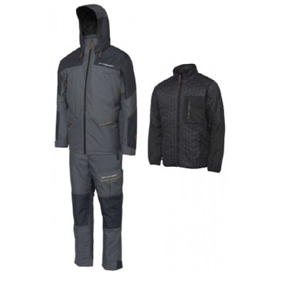 Костюм Savage Gear Thermo Guard 3-Piece Suit L/charcoal grey melange/ 1854.13.20 фото